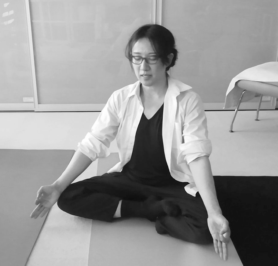 ヨガウォーク、生みの親の辻先生です